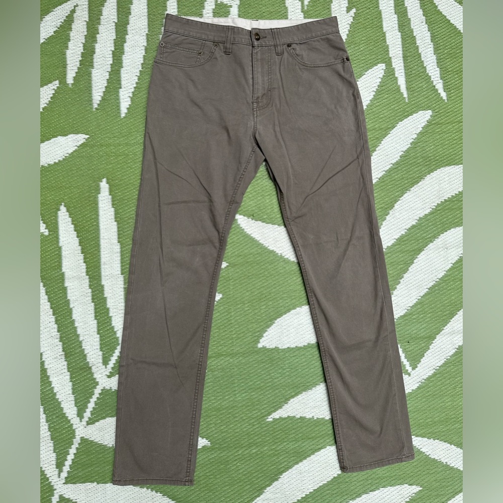 Olive Slim Fit Khakis, Prana